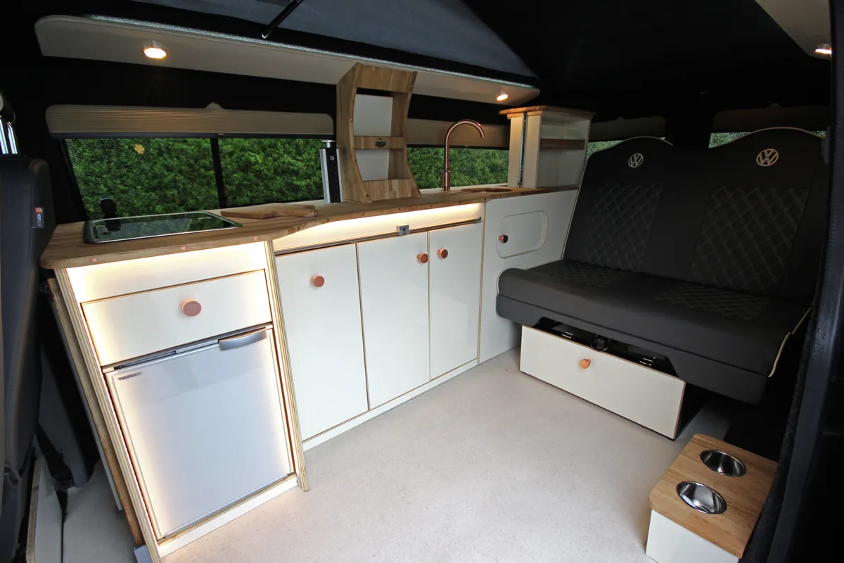 Setting Up the Bed in the Explorer Conversion Van